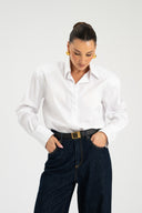 Jeansy granatowe Soft Dark Stright