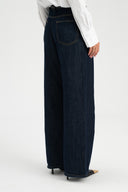Jeansy granatowe Soft Dark Stright