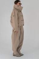 Kurtka z wysoką stójką Trench Bomber