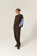 Kamizelko-Koszula Smart Layer Brown z dodatkiem wełny