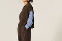 Kamizelko-Koszula Smart Layer Brown z dodatkiem wełny