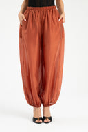 Genie pants z tencelu „Soft Cloud” z bawełnianymi szortami