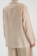 Transparentna marynarka z tencelu Cloudy Breeze