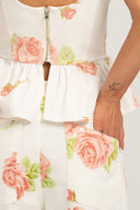 Top z baskinką ROSE CHIC