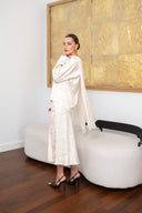 Koszula Ivory Bloom z ozdobnymi żabkami