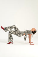 Legginsy Zebra Flow