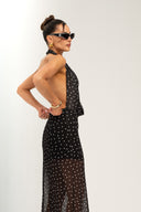 Sukienka Dots Affair - czarna