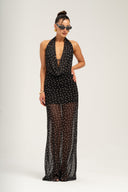 Sukienka Dots Affair - czarna