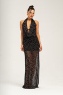 Sukienka Dots Affair - czarna
