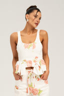 Top z baskinką ROSE CHIC